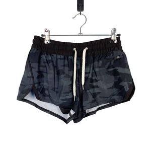 VUORI Black Watercolor Camo Clementine Short Active Running XS New With Tags
